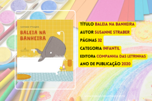 Imagem do livro BALEIA NA BANHEIRA com informações do mesmo